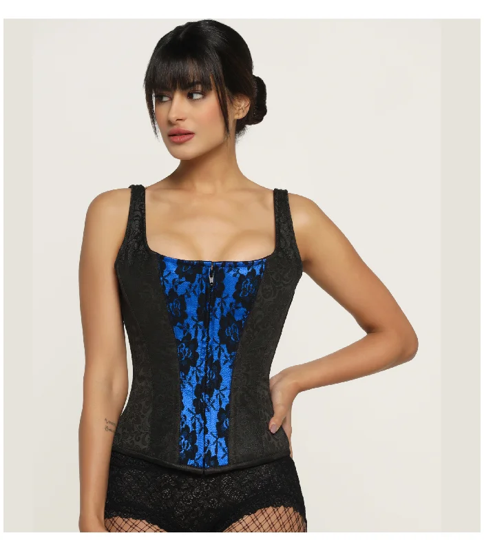 Black waist reducing  overbust Corsets