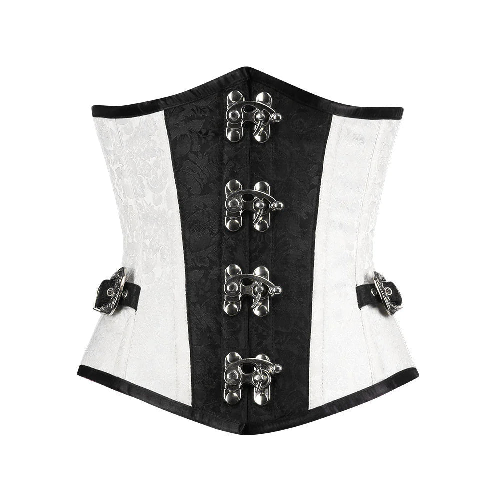 Gothic waist reducing underbust corset