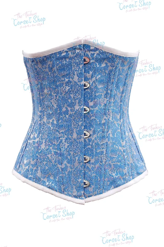 Lineth Brocade Underbust Waist Training Corset