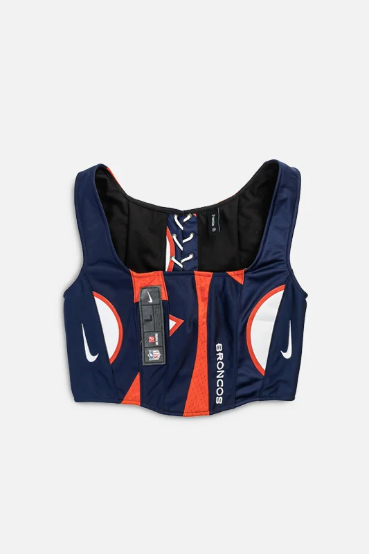 Rework Denver Broncos NFL Corset - M