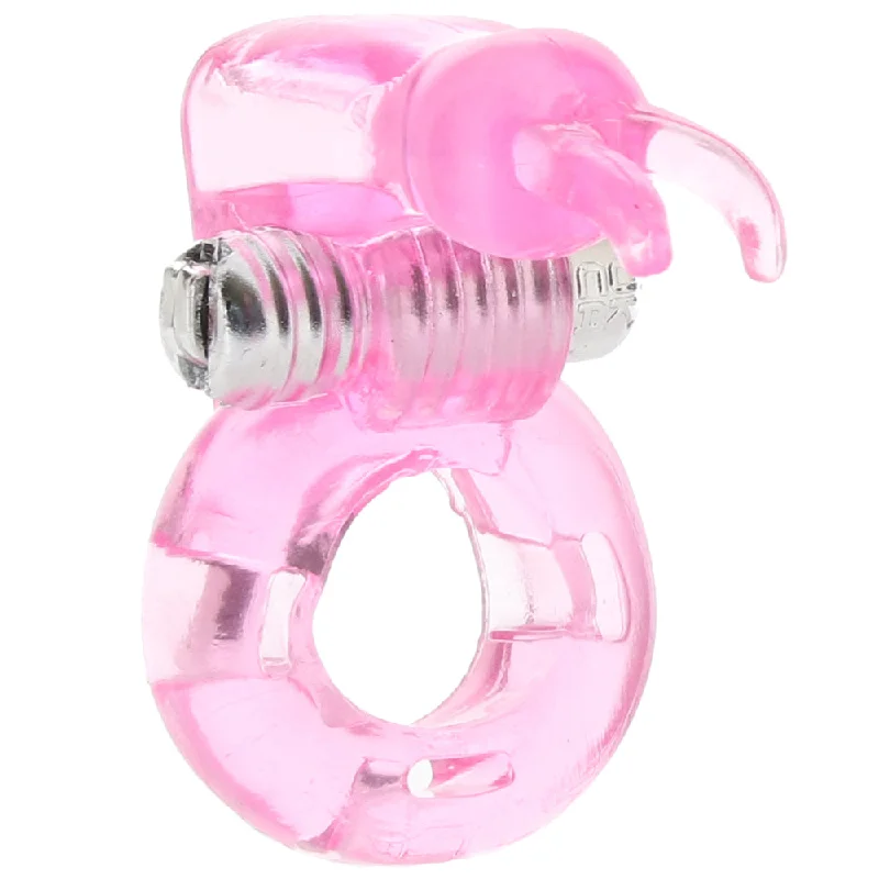 Basic Essentials Bunny Enhancer Vibrating Cock Ring