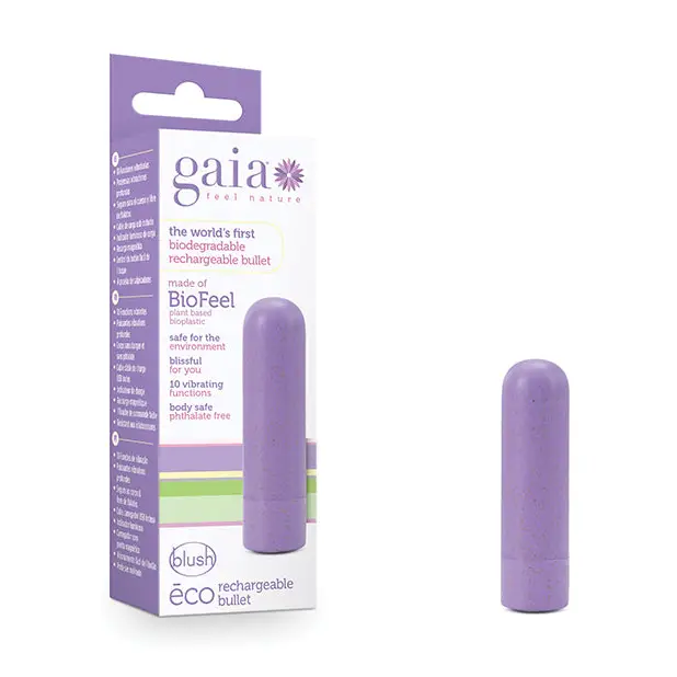 Blush Gaia Eco Rechargeable Bullet Vibrator