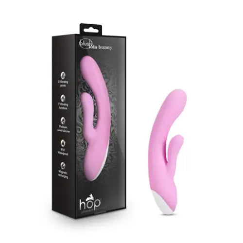 Blush Hop Lola Bunny Rechargeable Silicone Dual Stimulation G-Spot Vibrator