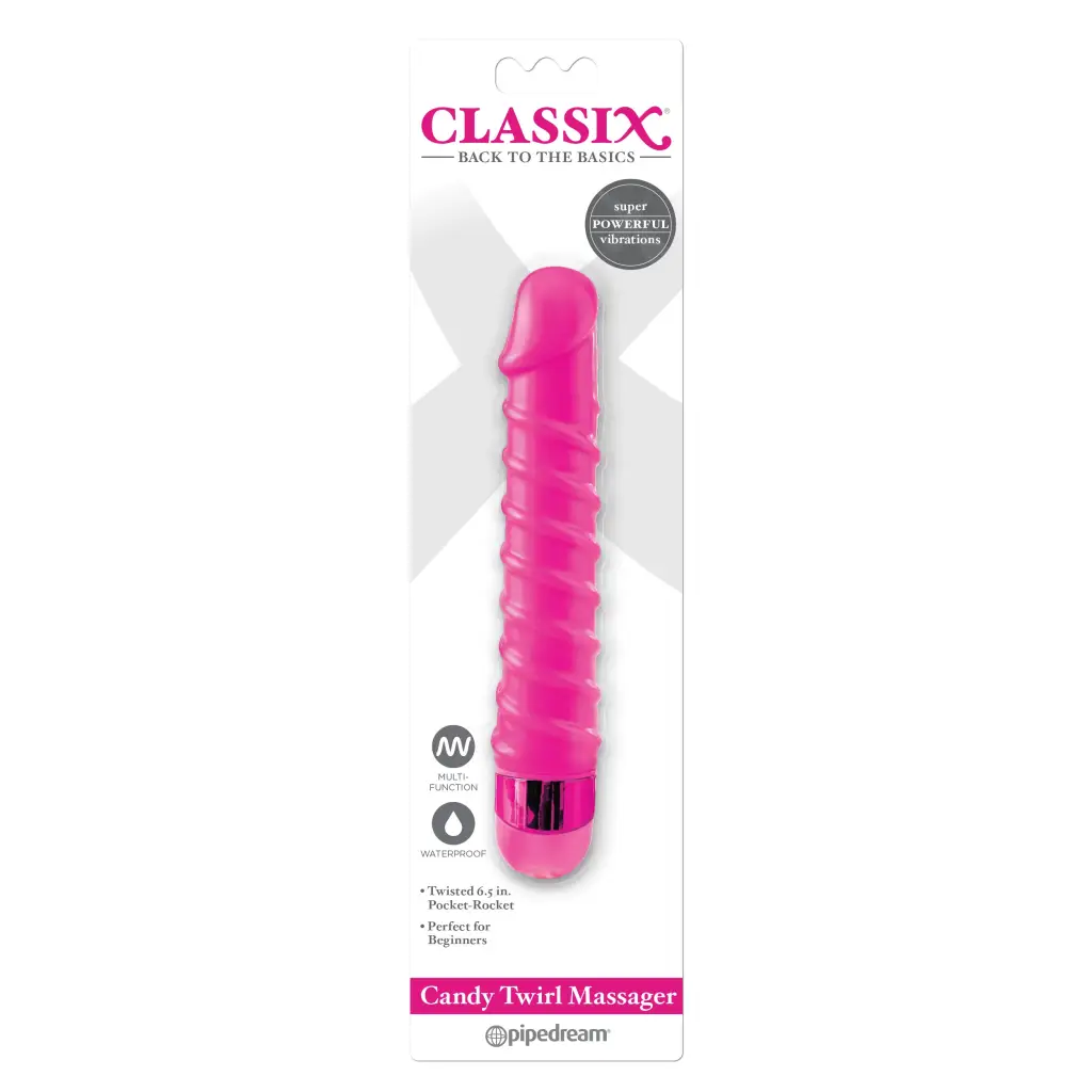 Classix Candy Twirl Massager