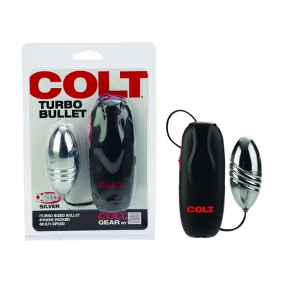 COLT Turbo Bullet Vibrator Silver