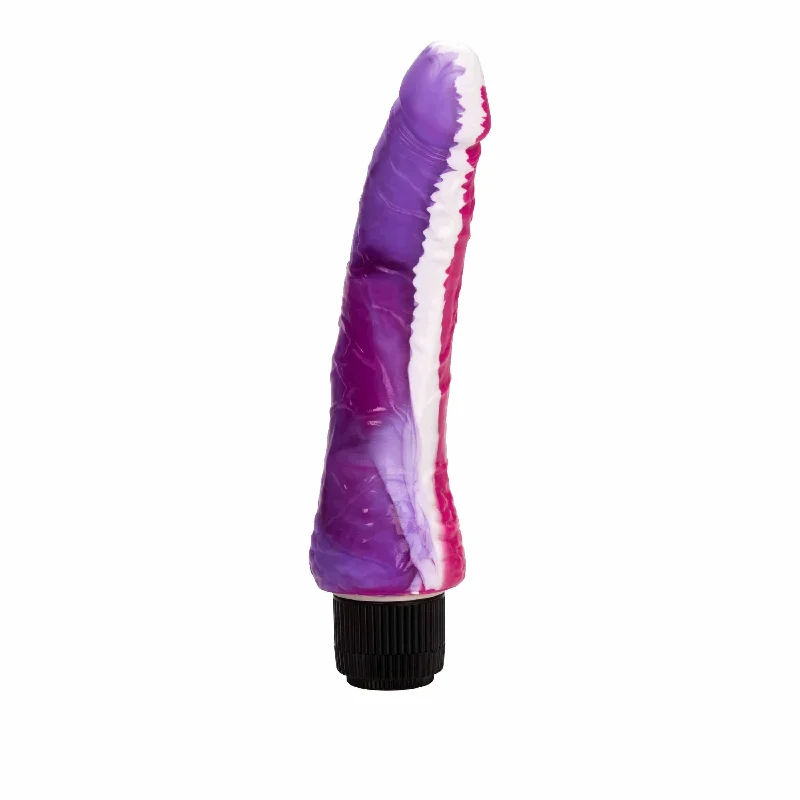 Funky Jelly Curved Stimulator - Pink/Purple