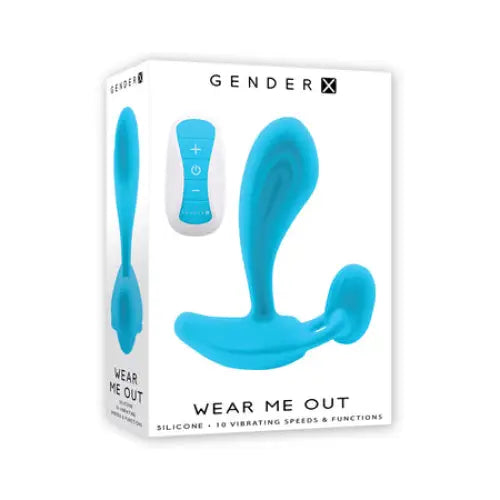 Gender X "Wear Me Out" Wearable Silicone Vibe With Remote