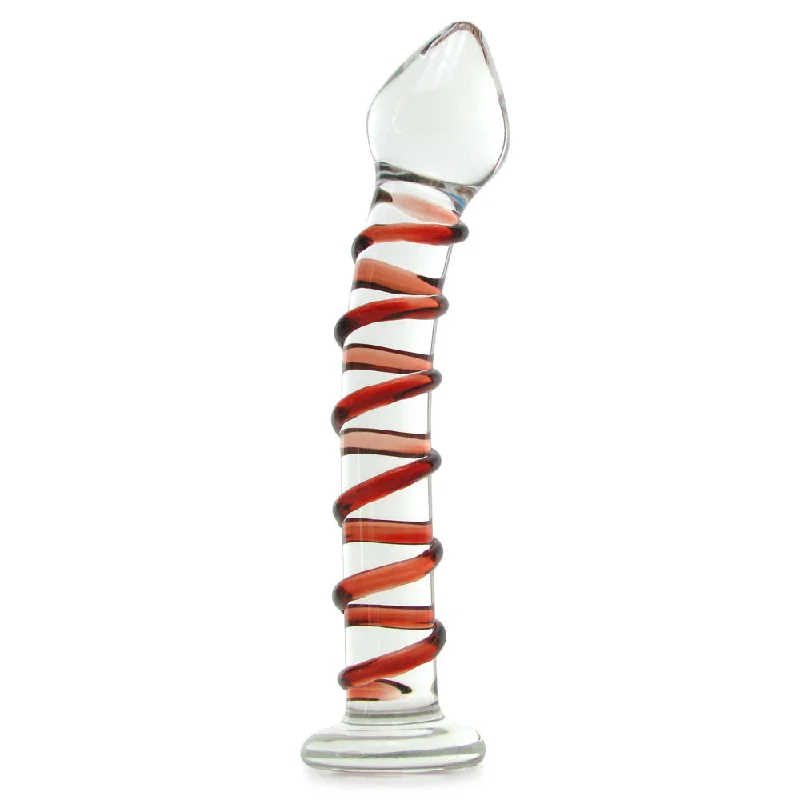 Mr. Swirly Glass Dildo