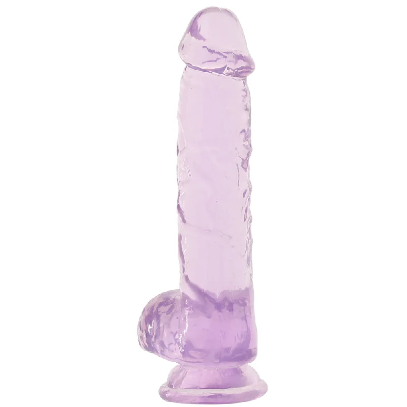 Naturally Yours 6 Inch Crystalline Dildo in Amethyst