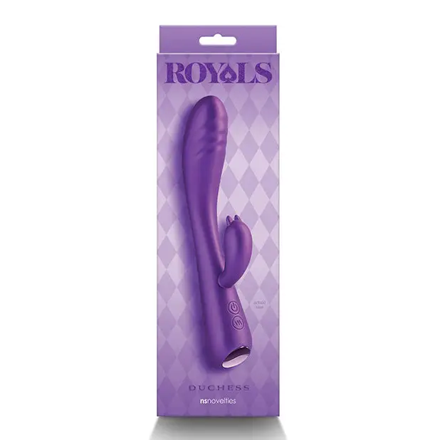 Royals Duchess Rabbit Vibrator Metallic