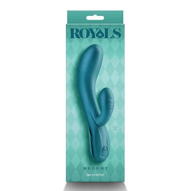 Royals Regent Rabbit Vibrator Metallic Green