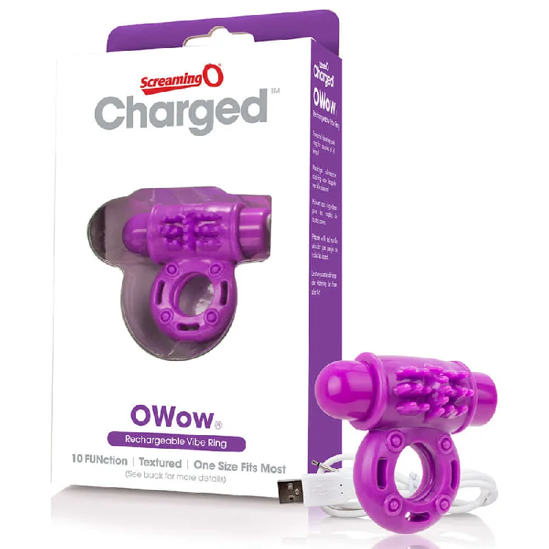 Screaming O Charged O Wow Ring Purple