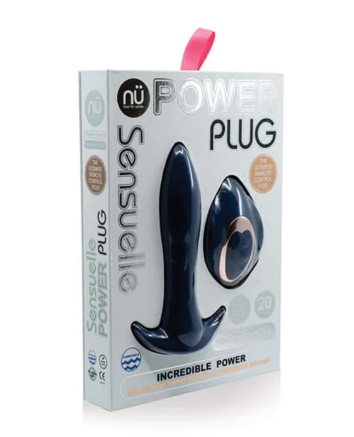 Nu Sensuelle Remote Control Power Plug Navy Blue