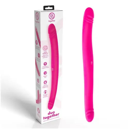 Together Duo Double Ended Vibrating and Thrusting Dildo