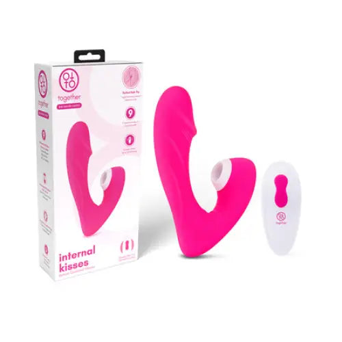 Together Internal Kisses Remote Controlled Vibrator