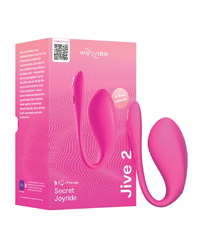 We-Vibe Jive 2 - Electric Pink: The Ultimate G-Spot Experience