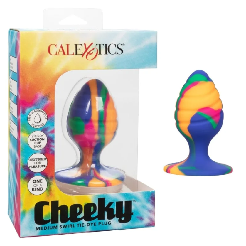 Calexotics Cheeky Medium Swirl Tie Dye Plug