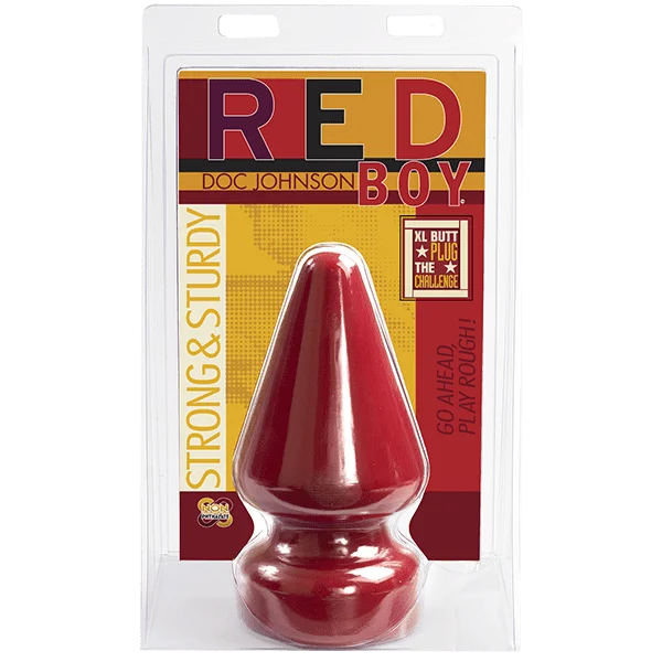 Doc Johnson Red Boy Butt Plug XL