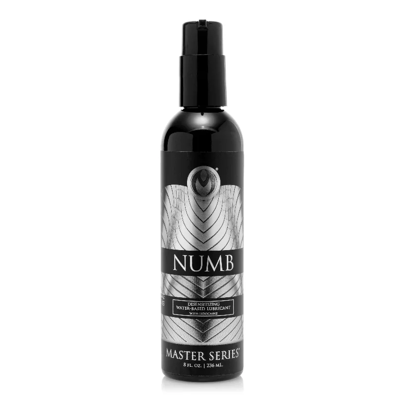 Master Series Numb Desensitizing Lubricant with Lidocaine