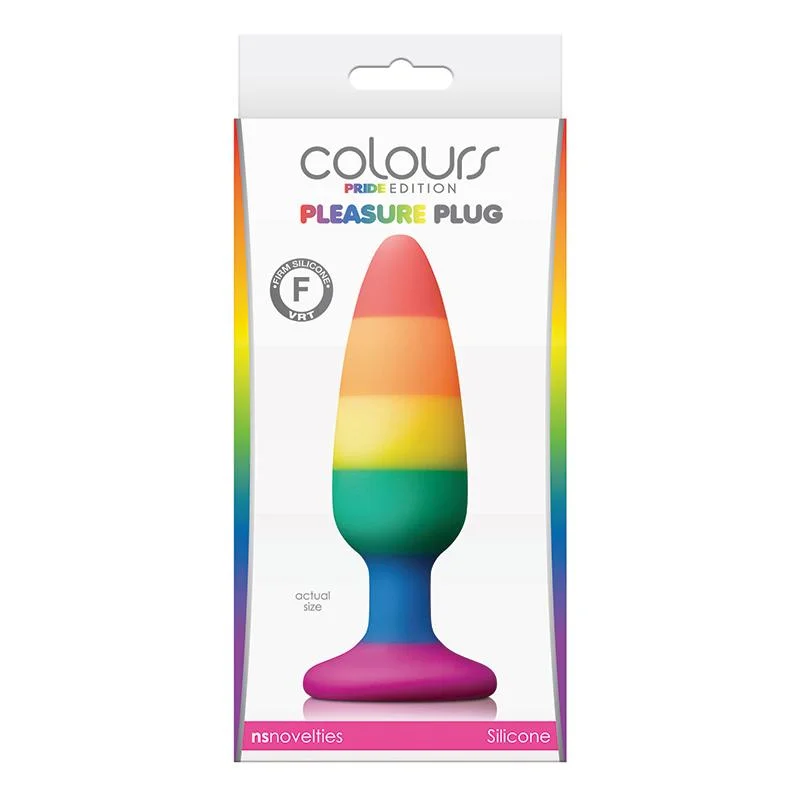 NS Novelties Colours Pride Edition Rainbow Medium Plug