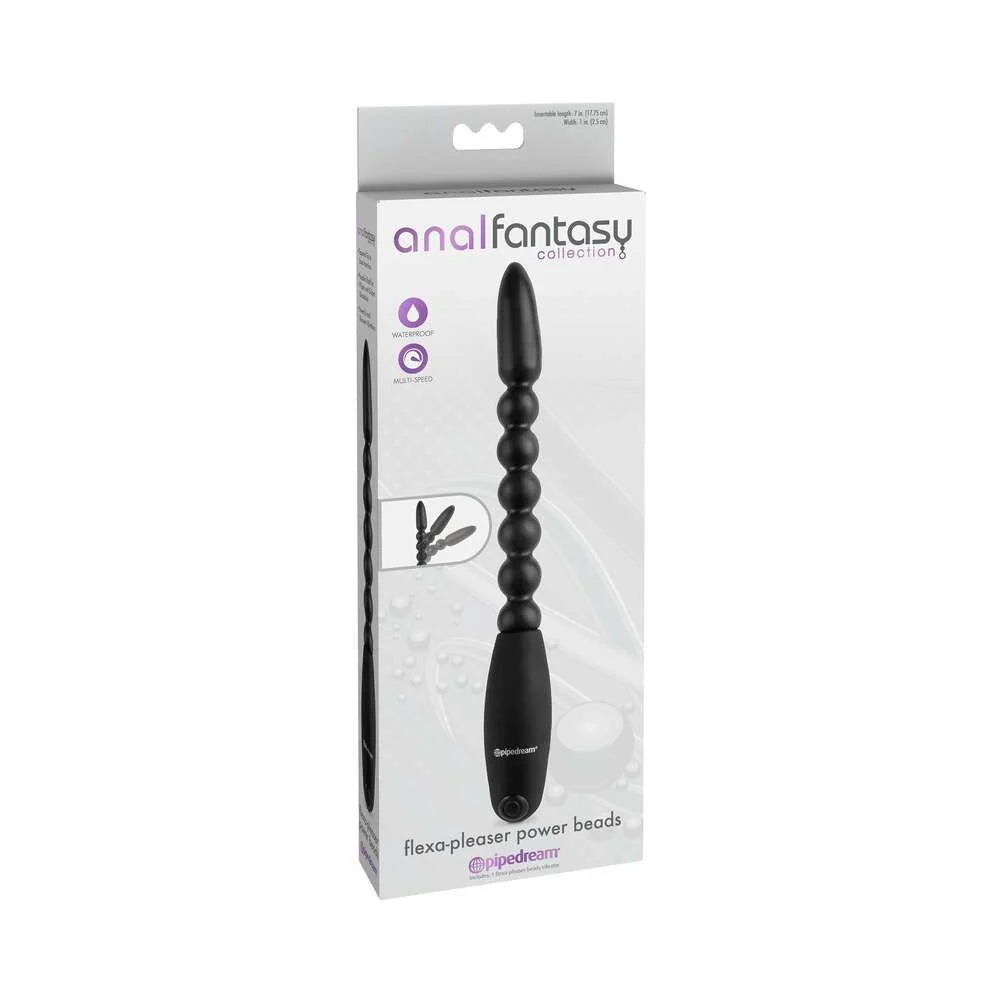 Pipedream Anal Fantasy Collection Vibrating Bendable Flexa-Pleaser Power Beads