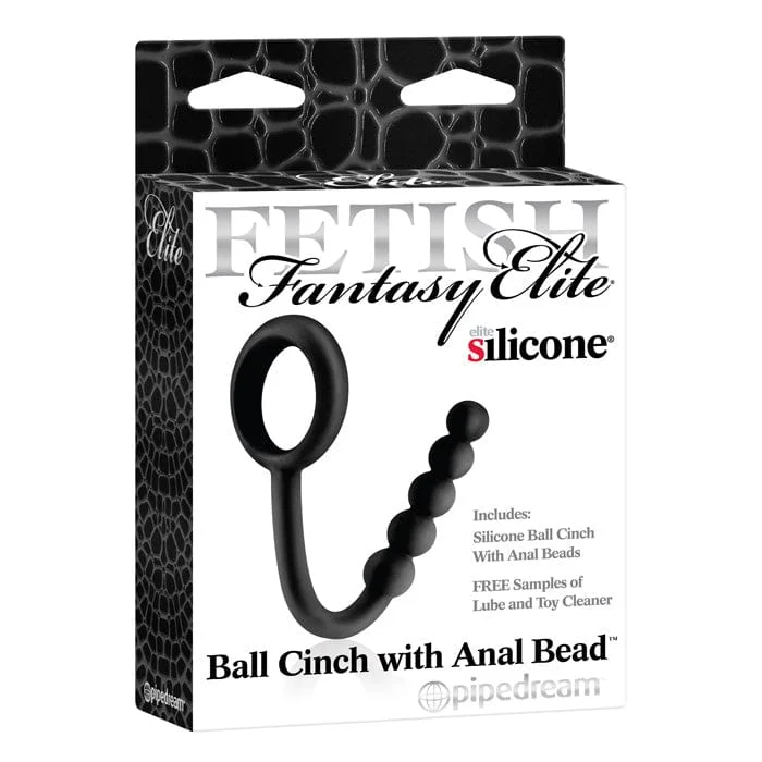 Pipedream Products Fetish Fantasy Elite Ball Cinch with Anal Bead