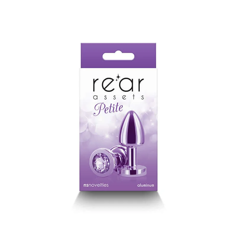 Discover Pleasure and Elegance with Rear Assets Petite Purple Butt Plug