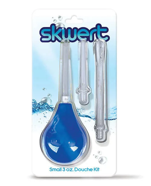 Skwert Small 3 oz Douche Set – 4 Piece Hygiene Kit by Rascal Toys