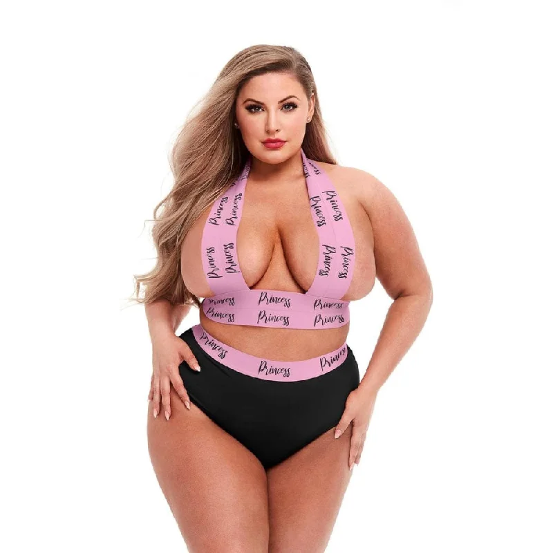 Princess Sexy Bra and Panty Set Plus Size